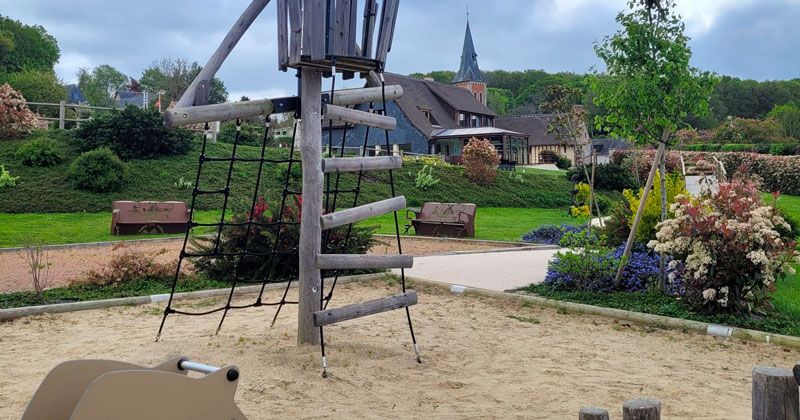 aire de jeux du gite normand