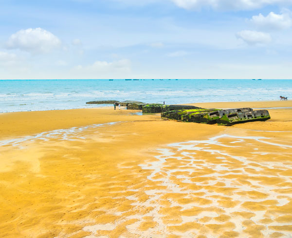 plages du débarquement D-Day 1944